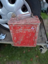 Old Vintage SM and BP LTD 2 gallon petrol can (4) Rare Barn Find