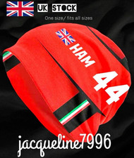 Lewis Hamilton 44 Ferrari Beanie Hat