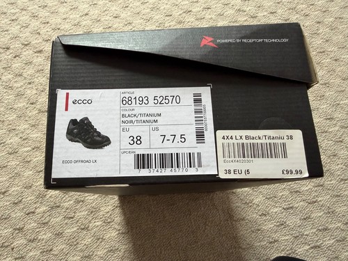 Black ecco offroad shoes - ecco,