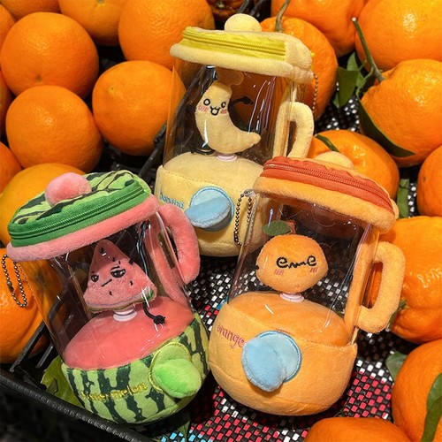 Plush fruit juicer toy soft - plush,