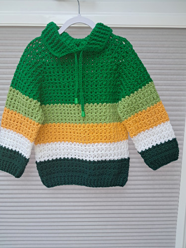 Boys handmade jumper in - a,