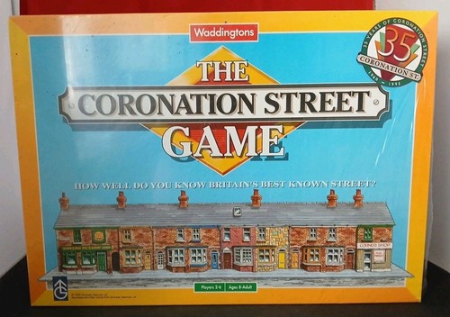 Coronation street board game - street,