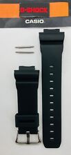 Genuine Casio Replacement Band Black G SHOCK 1057329 DW5600BBM DW5700BB + PINS