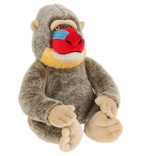 Mandrill monkey plush toy - mandrill,