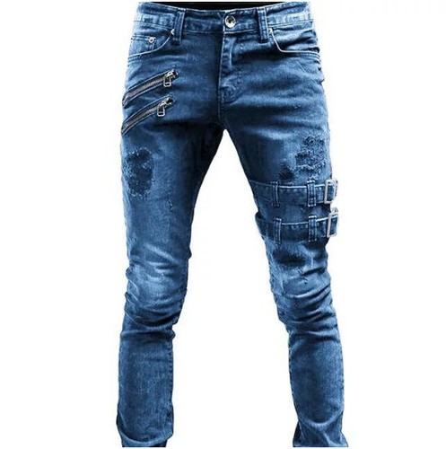 Mens biker pants fashion - biker,