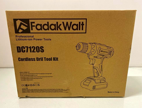 Fadakwalt dc7120s 12v ion - 12v, li-ion