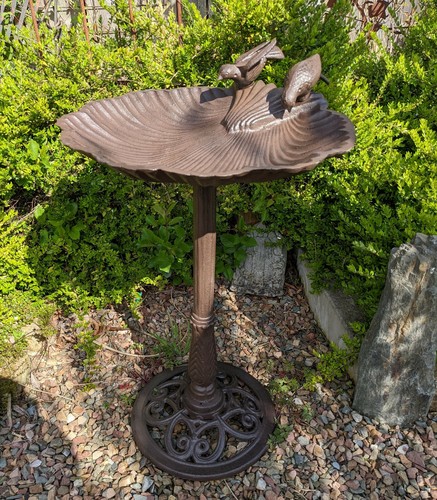 Large birdbath antique - antique, style