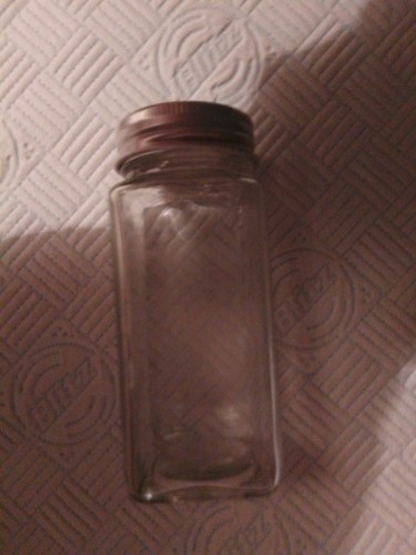 Glass jars small - small, high