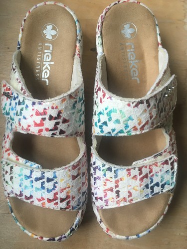 Rieker sandals size white - rieker,