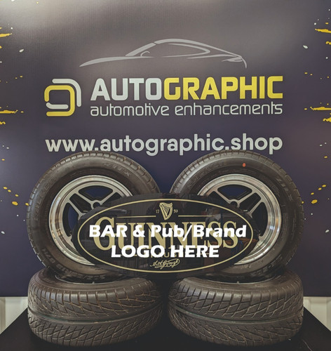 Bar pub brand logo oval - bar,