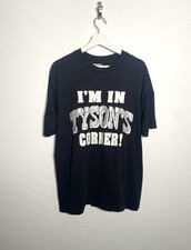Vintage State Vs Tyson T-Shirt Rare Hanes Rap Tee Rare