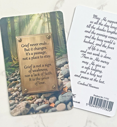 Grief never ends prayer - grief,