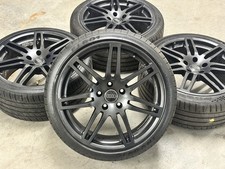 18” AUDI A3 TWIN SPOKE ALLOY WHEELS 5x112 MK7.5 7 6 5 CADDY SEAT LEON GTI GTD R 