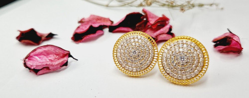 22ct gold earrings - 22ct,