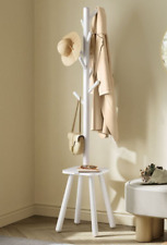 Dove White Coat Stand Rack