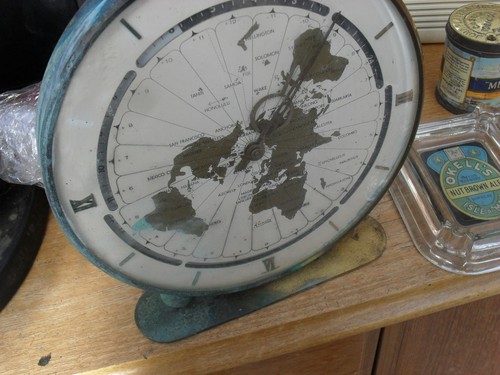 Vintage kundo world clock - vintage,