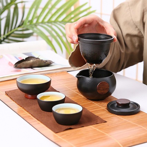Travel tea set kung - set, pot