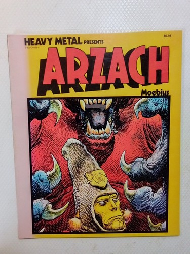 Arzach moebius heavy metal - moebius.,