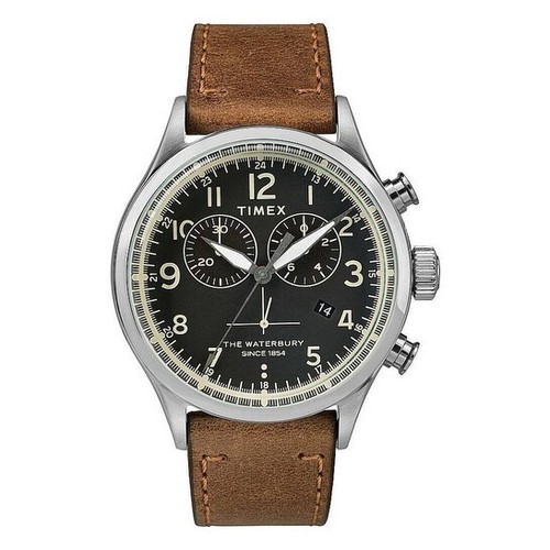 Timex waterbury quartz black - timex,