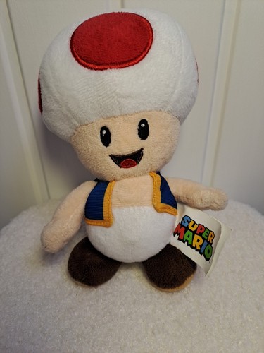 Toad super mario plush - mario,