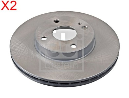 Front brake disc pcs febi - brake,