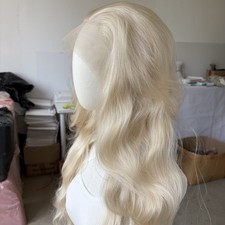Synthetic Hair Platinum blonde