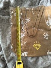 limited tote bag diamond brown