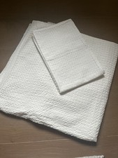 Zara and H&M Bundle Double Size Bedding Covers Cotton and Linen Well Maintained