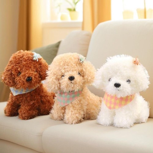 Stuffed dog doll - doll, plush