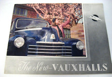1949 Vauxhall Color Brochure