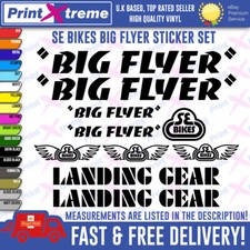 BIG FLYER BMX Vinyl Decals