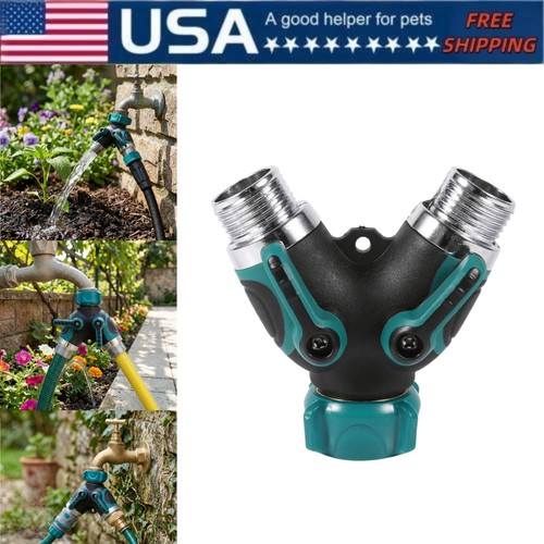 Garden water hose splitter - garden,