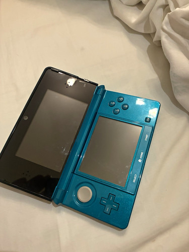 Nintendo 3ds aqua blue - nintendo,