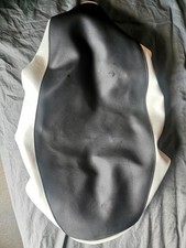 Vespa PX/LML Two Colour Seat Cover Black And White