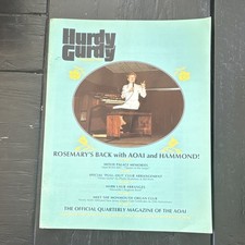 Hurdy Gurdy Summer 1980 Organ