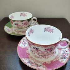 Minton Cockatrice Green Pink