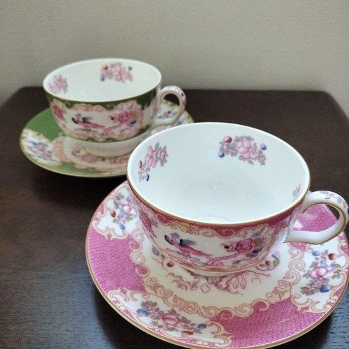 Minton cockatrice green - cockatrice, pink