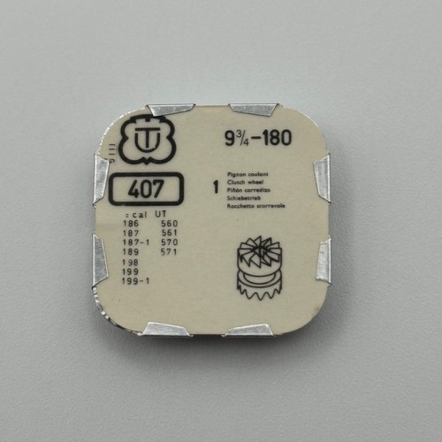 Unitas 180 clutch wheel 9 - -,