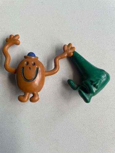 Men pencil toppers 1980s - mr,