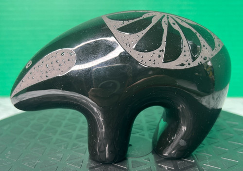 Navajo hand etched pottery - etched,