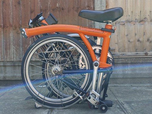 Restored classic brompton m3l - restored,