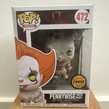 Funko Pop! Vinyl Pennywise with Boat Chase 472 with protector 