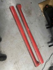 Complete pair of side skirts - Renault Twingo RS133 sport Renaultsport red