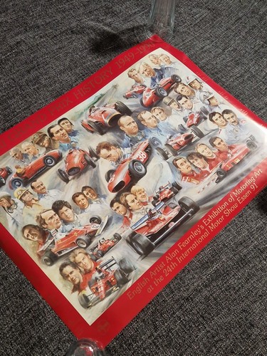 Ferrari drivers print - f1,