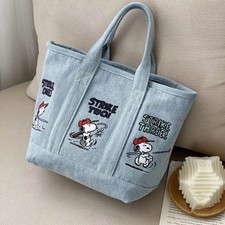 Cute Snoopy Tote Bag Lunch Bag