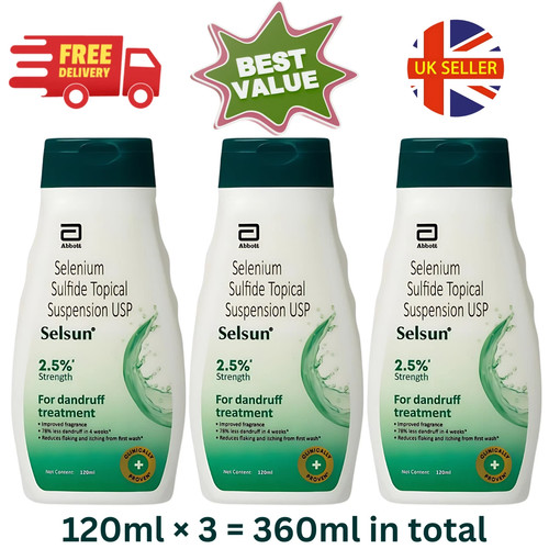 Selsun anti dandruff - dandruff, shampoo