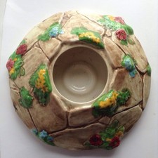 Vtg Falcon Ware Wishing Well Hand Painted Table Centrepiece Vase Planter