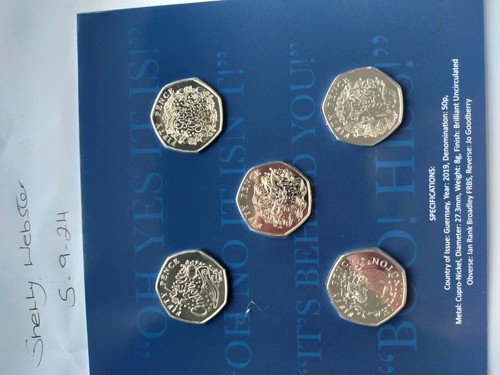 Pantomime coin set - pantomime,
