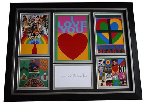Peter blake signed framed - peter,
