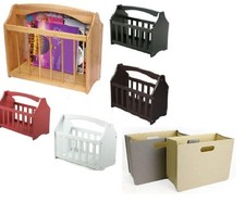 WOODEN MAGAZINE RACK FREE